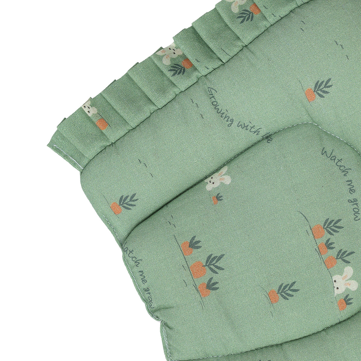 Baby Unisex Head Shaping Pillow With Soft Support, Green