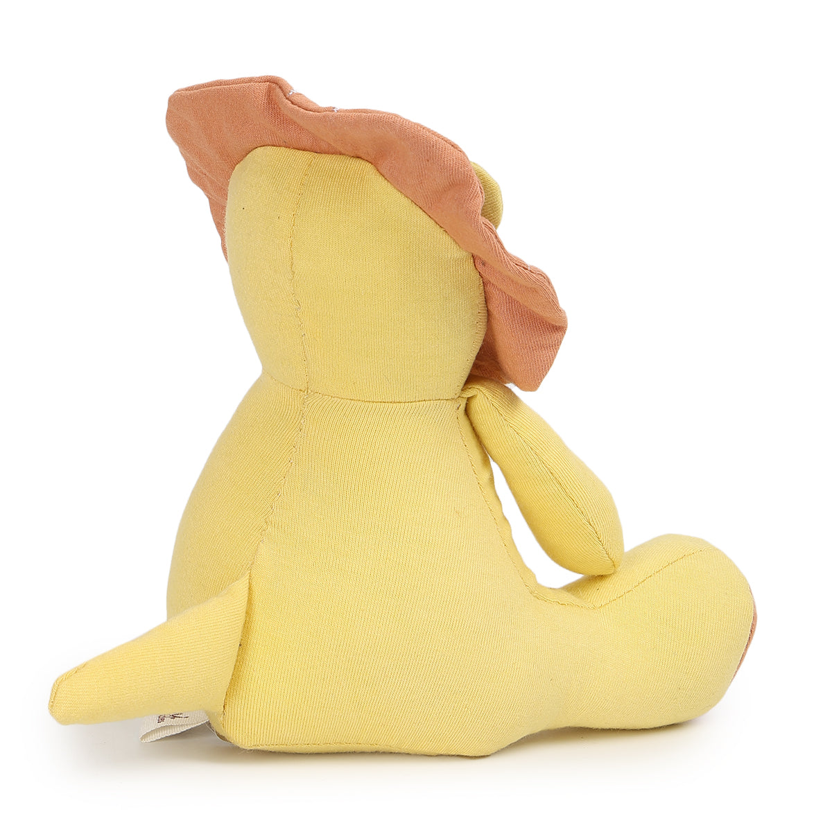 Baby Soft Toy Lion, Yellow & Peach