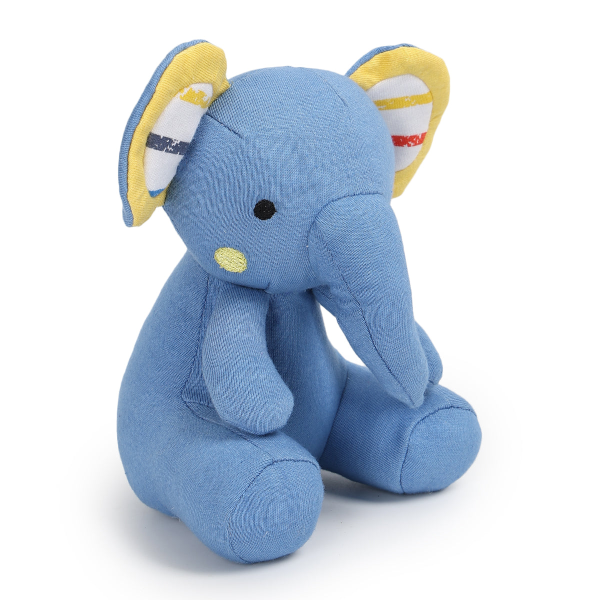 Baby Boys Elephant Soft Toy, Blue
