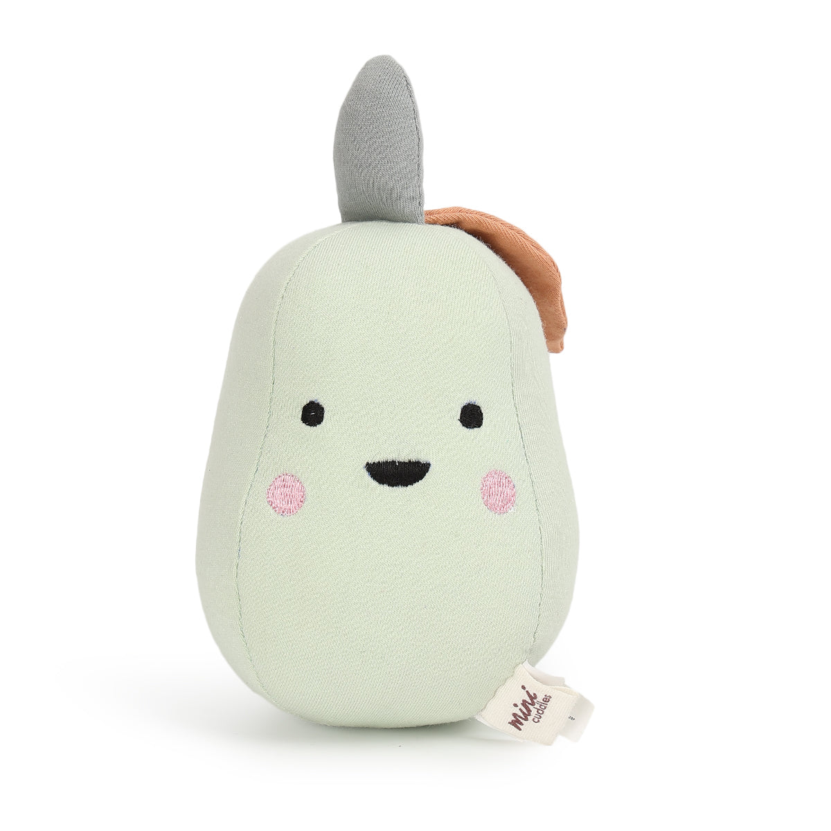 Baby Girls Bunny Soft Toy, Mint Green