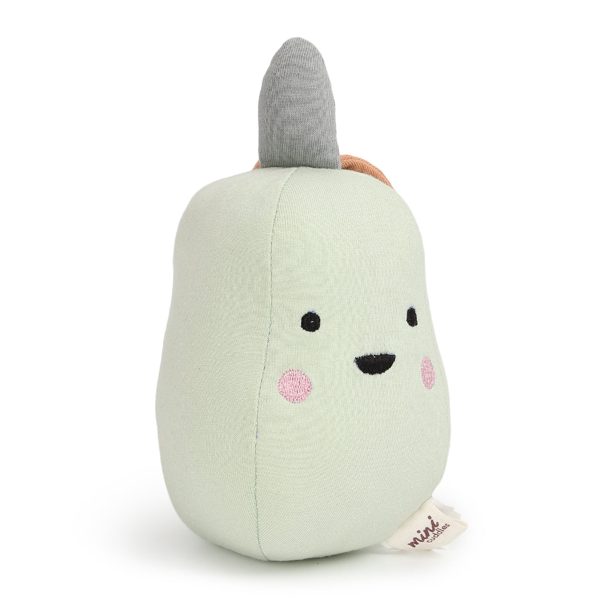 Baby Girls Bunny Soft Toy, Mint Green
