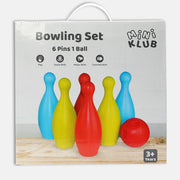 Unisex Multi 6 Pcs Bowling Playset