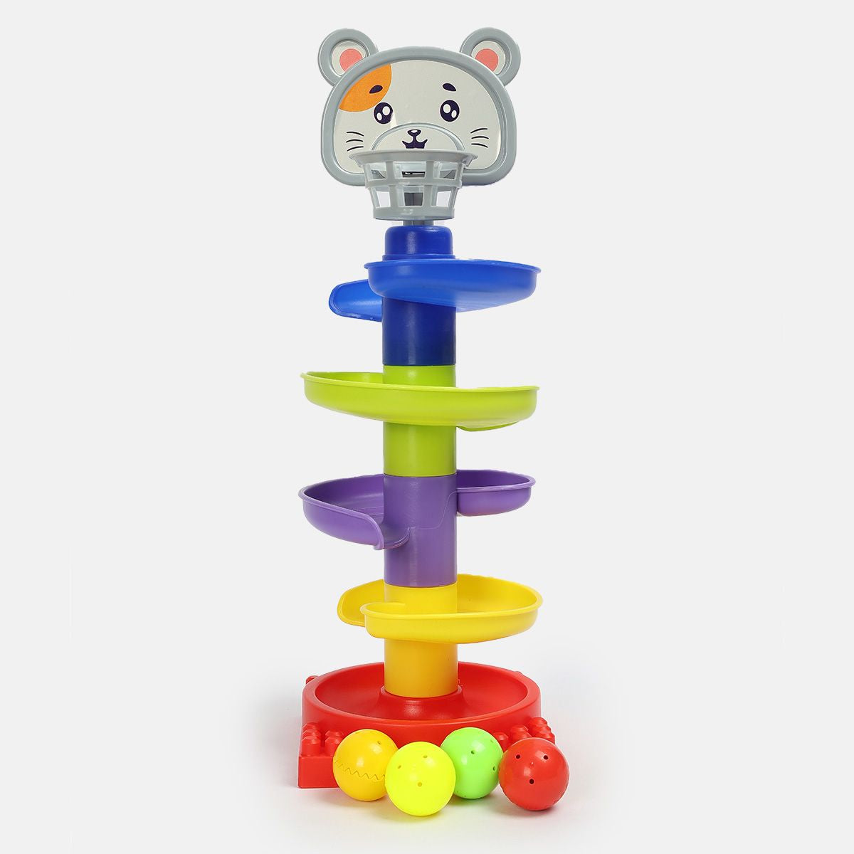 Unisex Multi Rolling Tower Ball Game