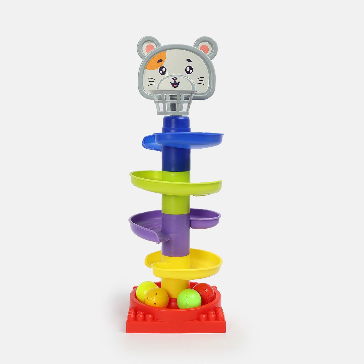 Unisex Multi Rolling Tower Ball Game
