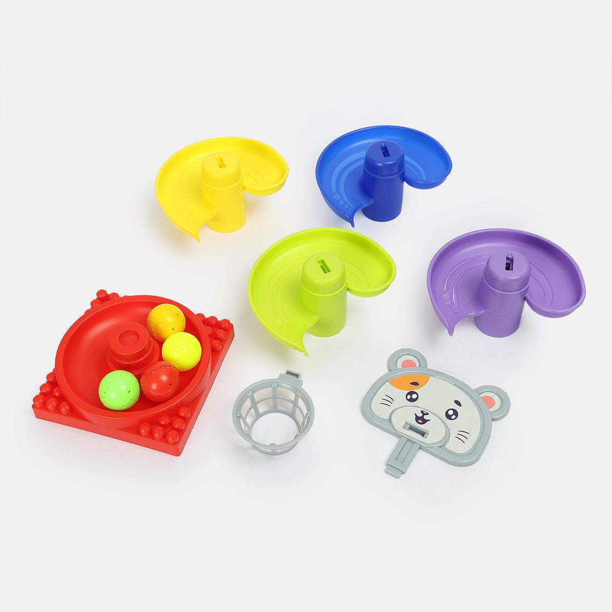 Unisex Multi Rolling Tower Ball Game