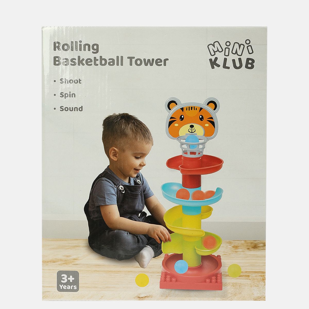 Unisex Multi Rolling Tower Ball Game