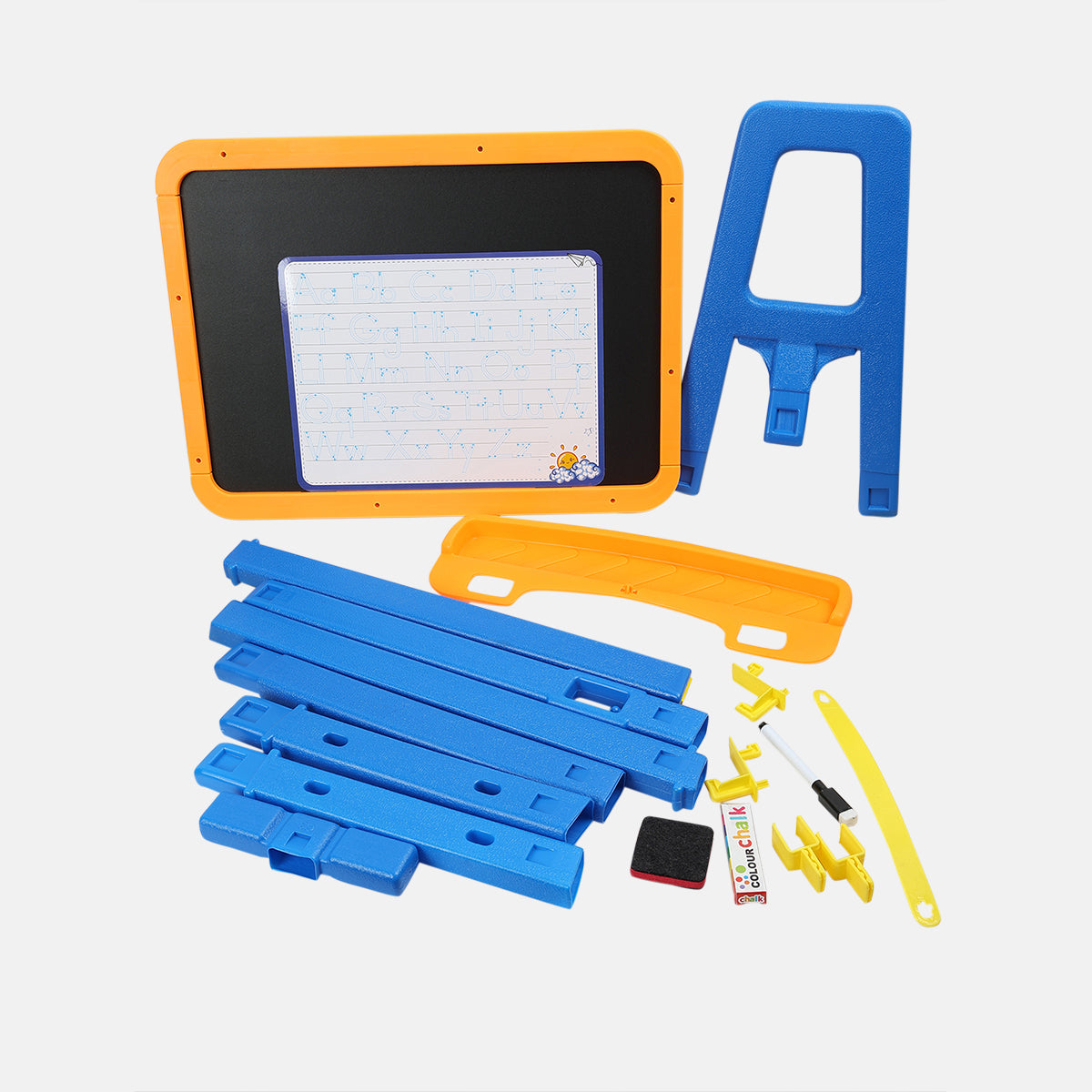 Unisex Green 5 In 1 Easel Board Plastic