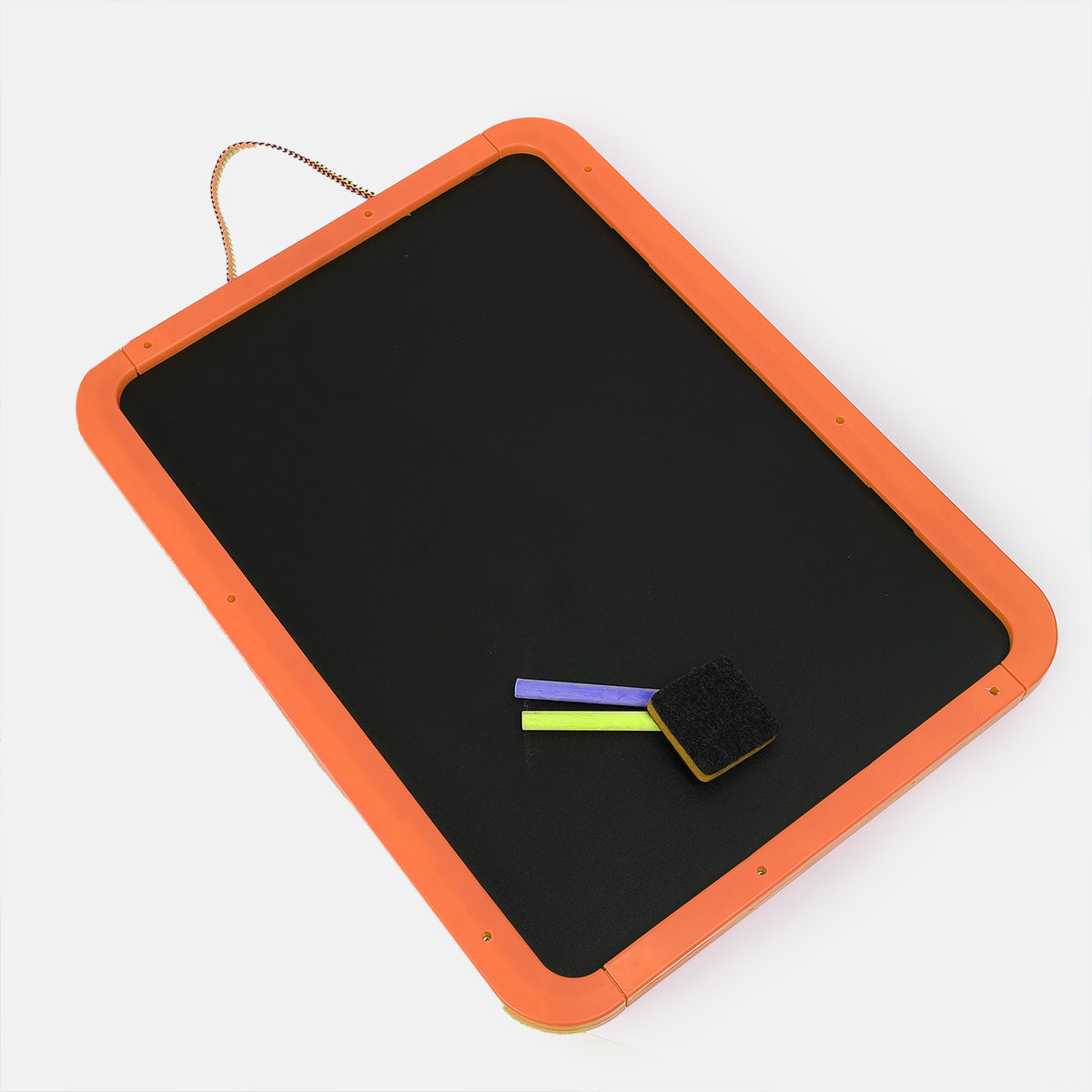 Unisex Orange 4 In 1 Magnetic Slate And Hanging Board