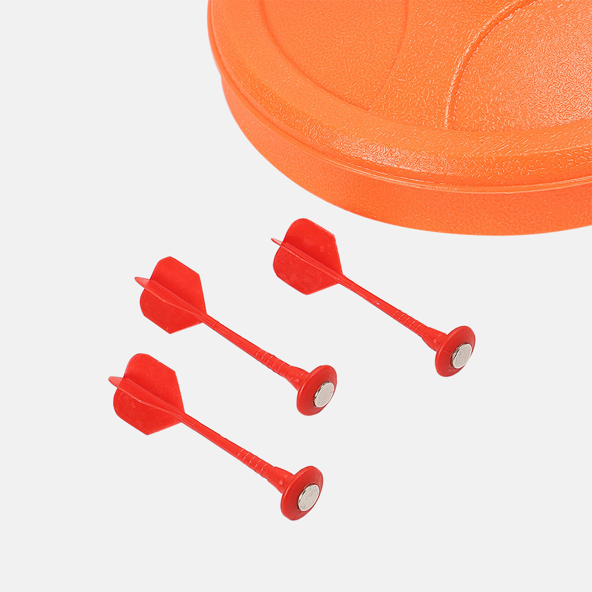 Unisex Orange 2 In 1 Basket Ball Indoor Toy Set