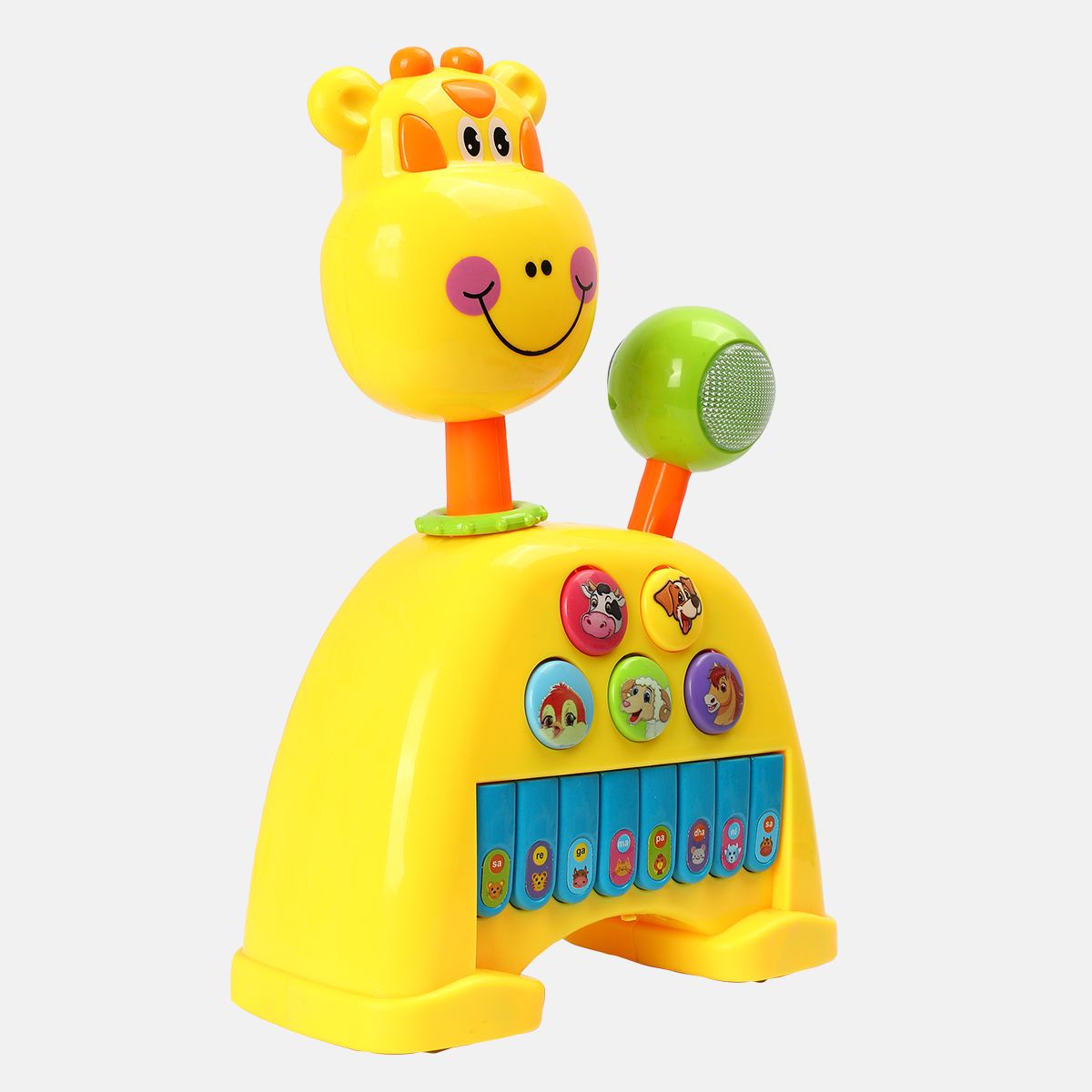 Yellow Musical Cow Piano