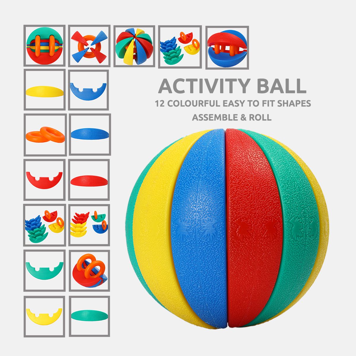 Multicoloured Activity Ball