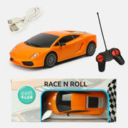 Orange Toy Car