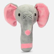 Miniklub Baby Multi Color Stick Elephant Soft Rattle Toy