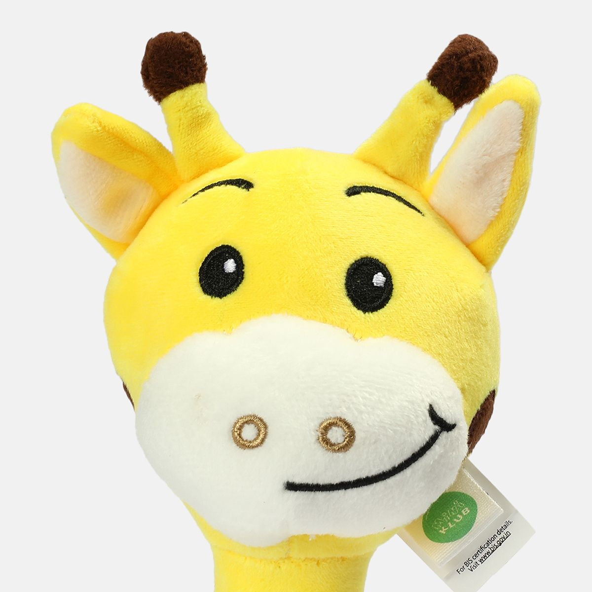 Miniklub Baby Multi Color Stick Giraffe Soft Rattle Toy