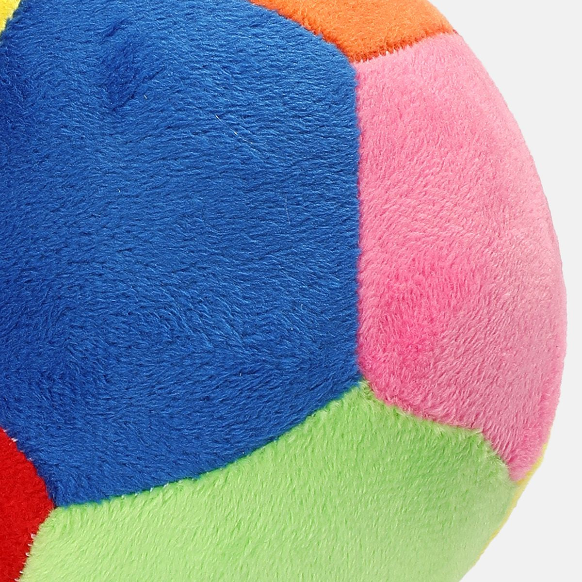 Miniklub Baby Multi Color 18 cm Ball  Soft Rattle Toy