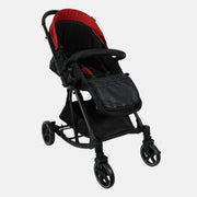 Unisex Baby Stroller, Red & Black