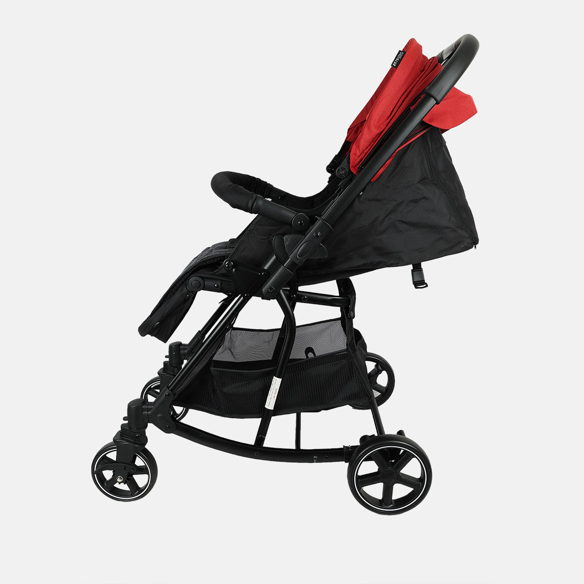 Unisex Baby Stroller, Red & Black
