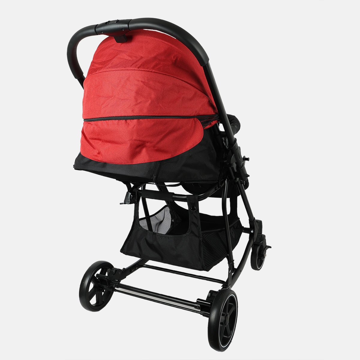 Unisex Baby Stroller, Red & Black