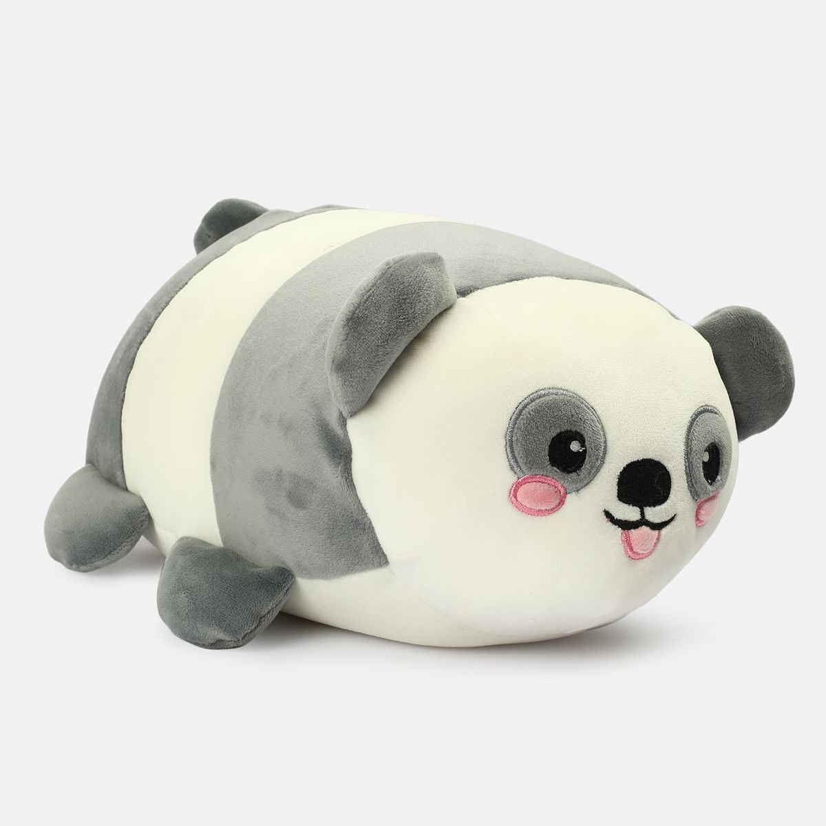 Unisex White And Grey   Soft Toys