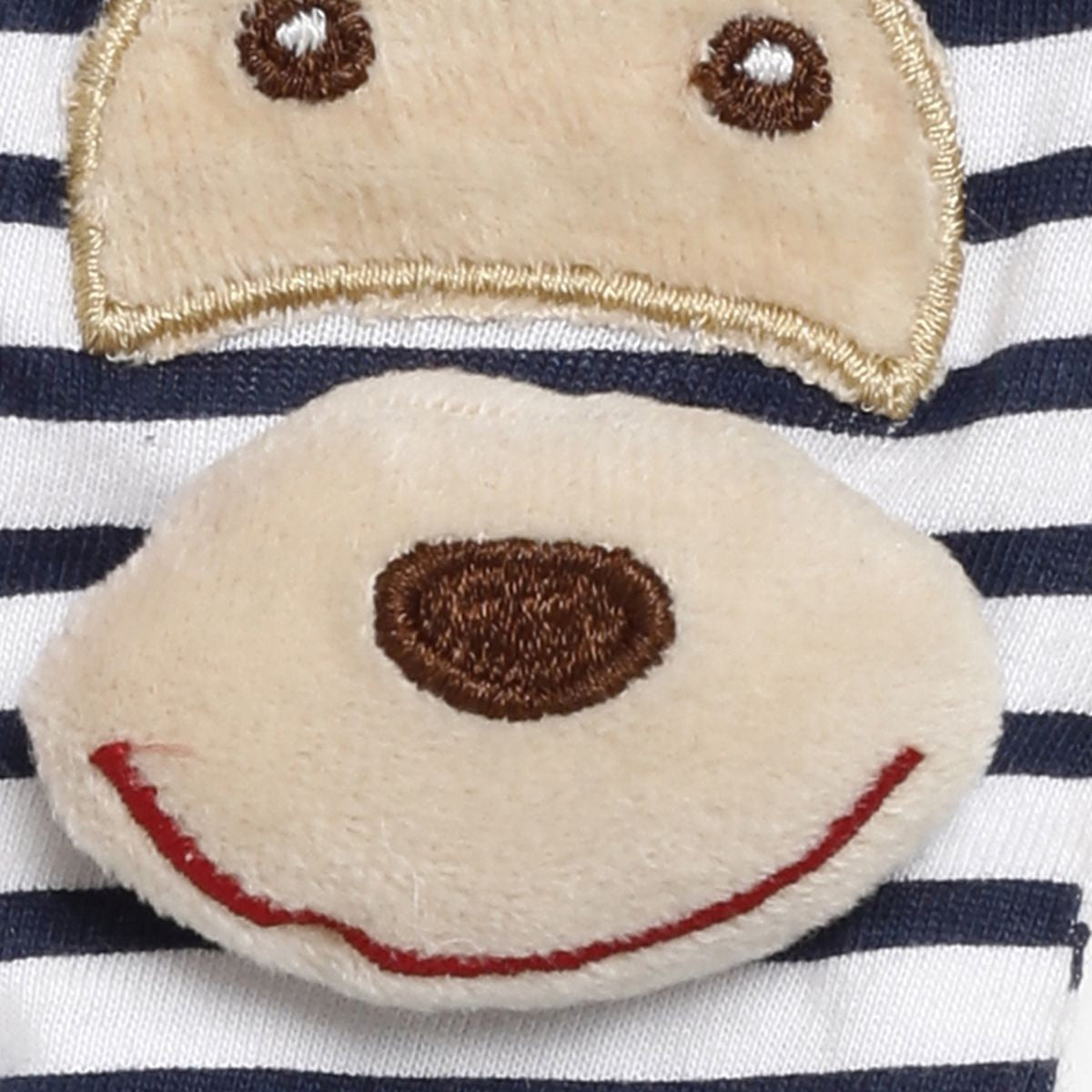 Baby Unisex Multicolour Cotton Blend Monkey Bath Mitt Pack of 1 Soft Bath Time Washcloth