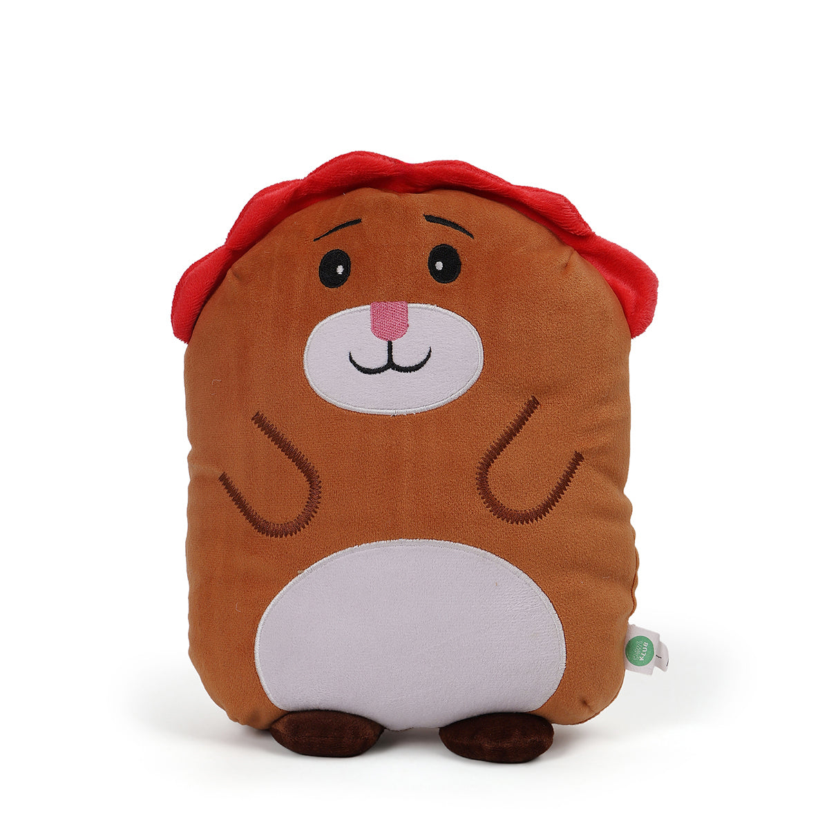 Baby Unisex Lion Face Cushion, Brown