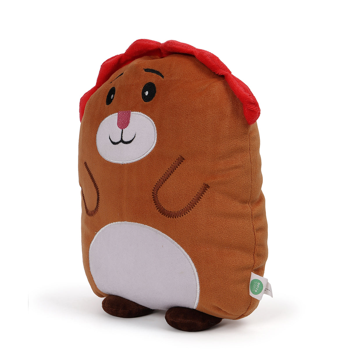 Baby Unisex Lion Face Cushion, Brown