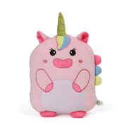 Baby Unisex Unicorn Face Cushion, Pink
