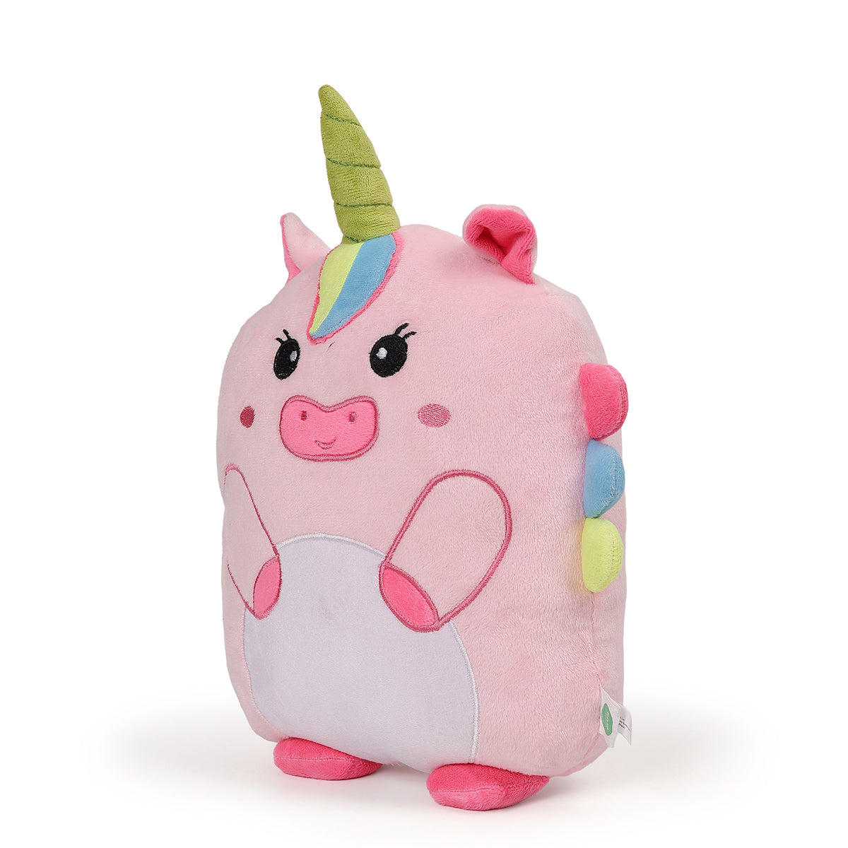 Baby Unisex Unicorn Face Cushion, Pink