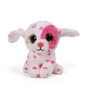 Baby Unisex Dog Soft Toy, White And Pink