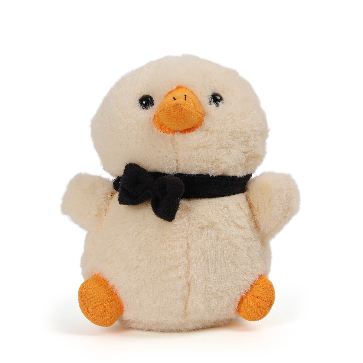 Baby Unisex Duck Soft Toy, Cream And Orange