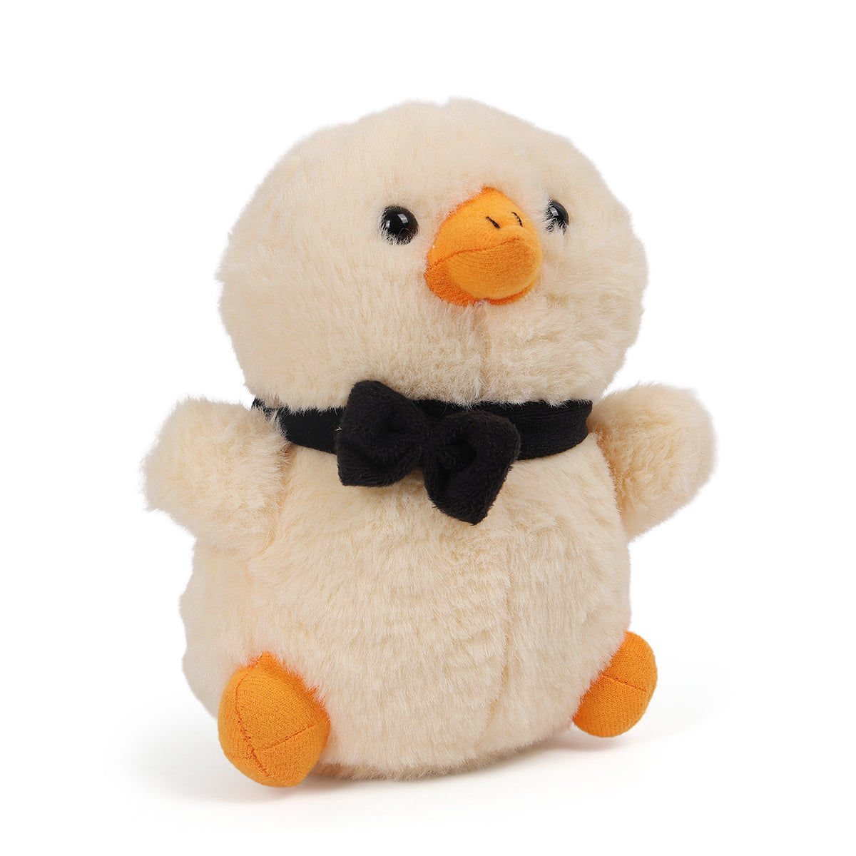 Baby Unisex Duck Soft Toy, Cream And Orange