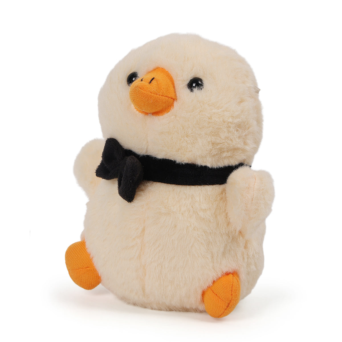 Baby Unisex Duck Soft Toy, Cream And Orange
