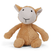 Baby Unisex Lamb Soft Toy, Brown And Cream