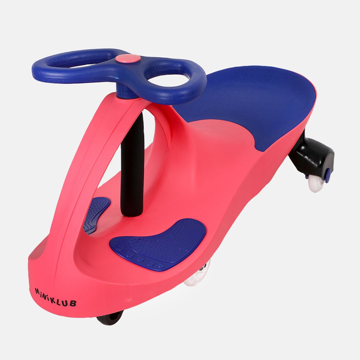 Miniklub Boys Pink And Blue Color Twist Car Ride-On