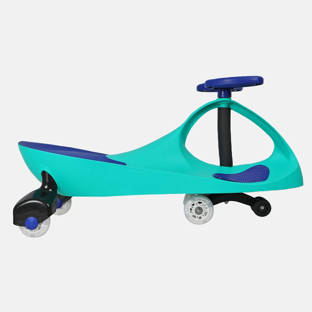 Miniklub Boys Teal And Black Color Twist Car Ride-On