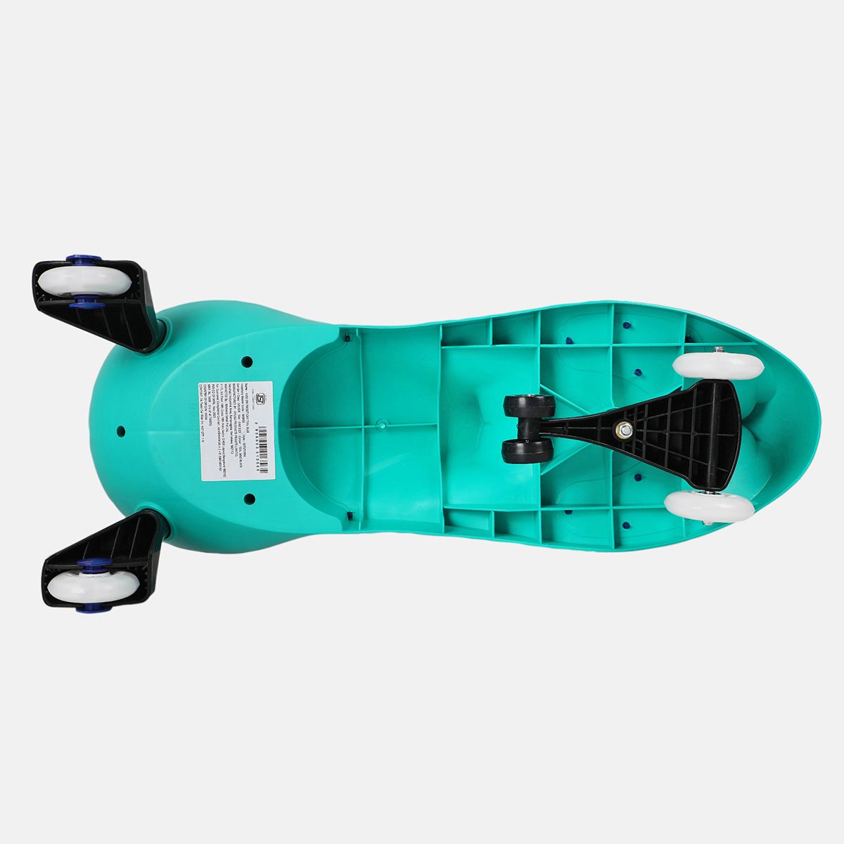 Miniklub Boys Teal And Black Color Twist Car Ride-On