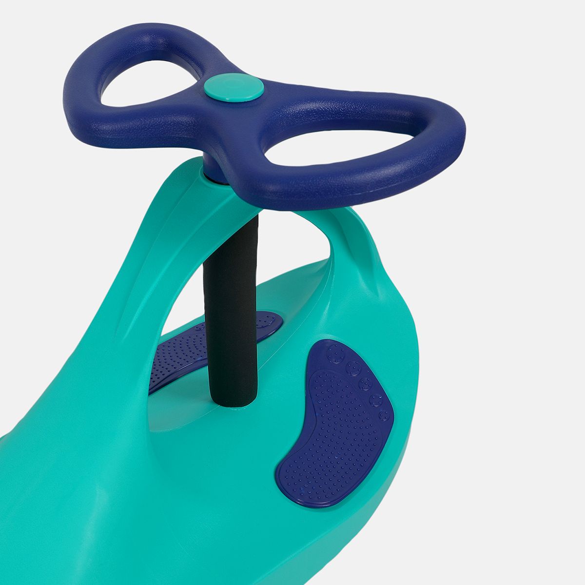 Miniklub Boys Teal And Black Color Twist Car Ride-On