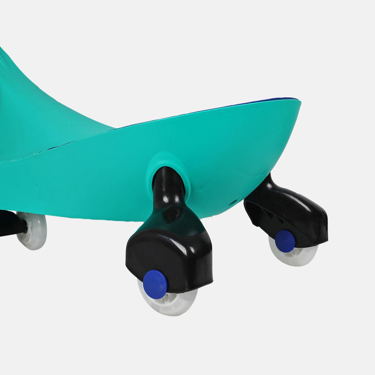 Miniklub Boys Teal And Black Color Twist Car Ride-On