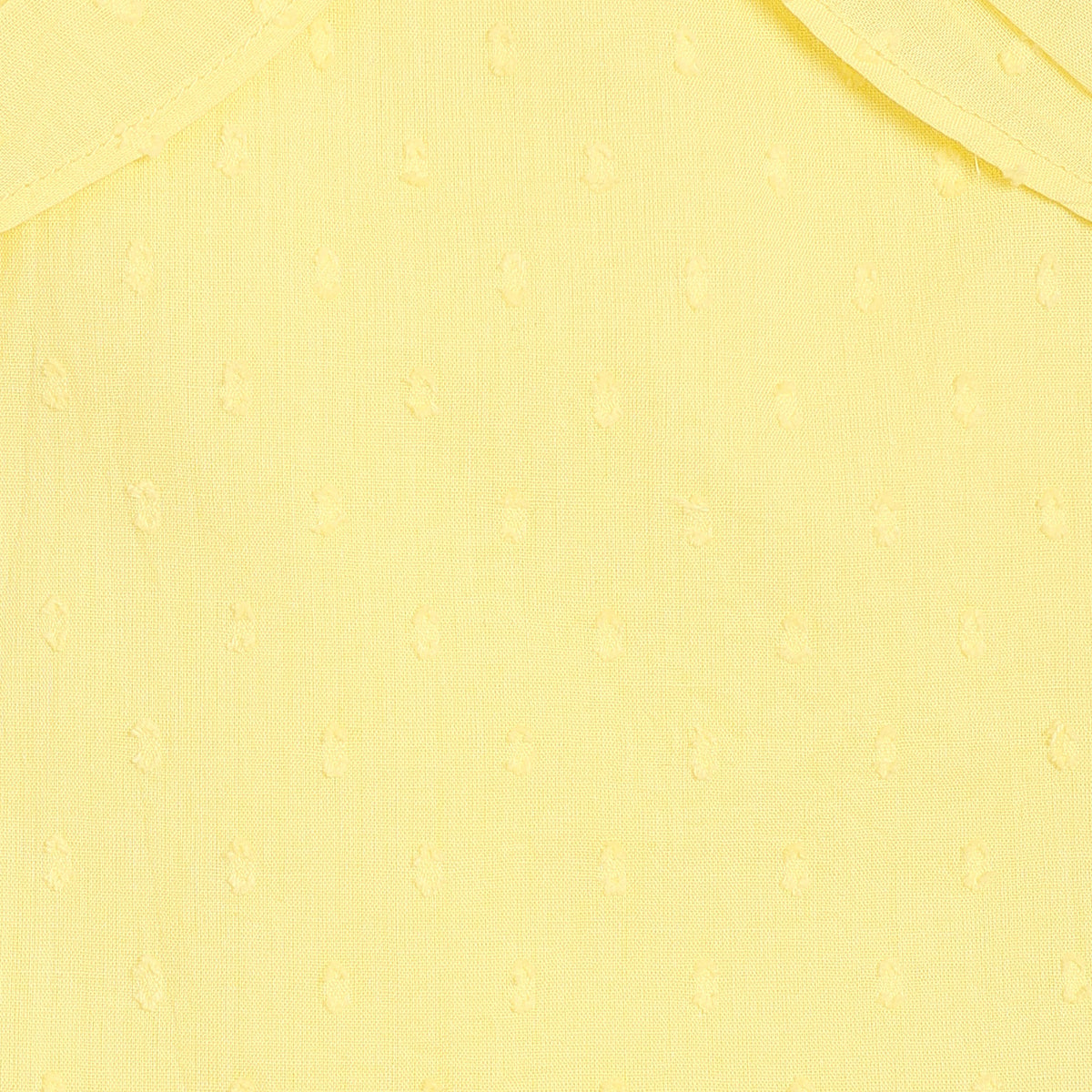 Girls Yellow Cap Sleeve Woven Top