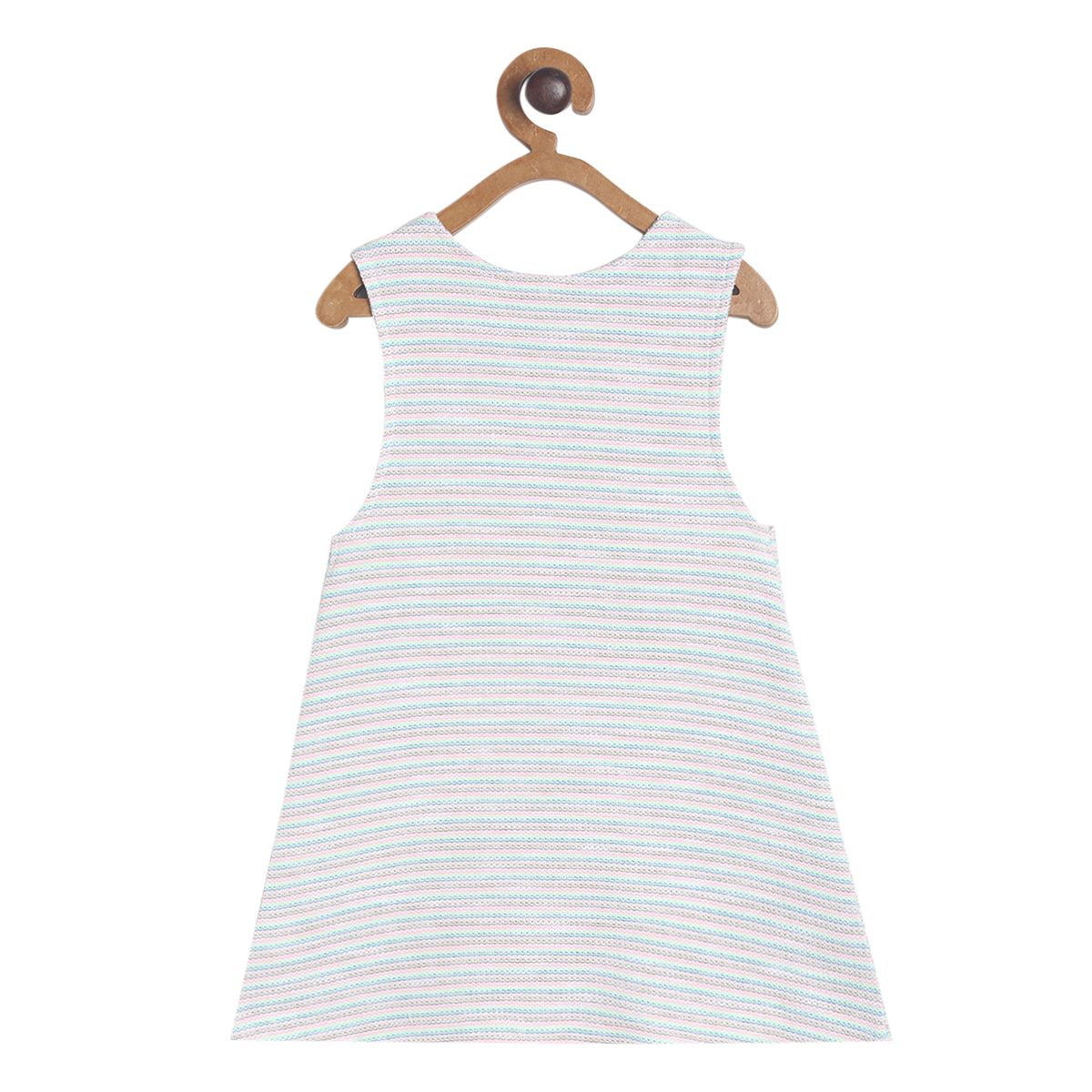 Pack of 2 pinny set - baby pink & light grey for 3-6 Months