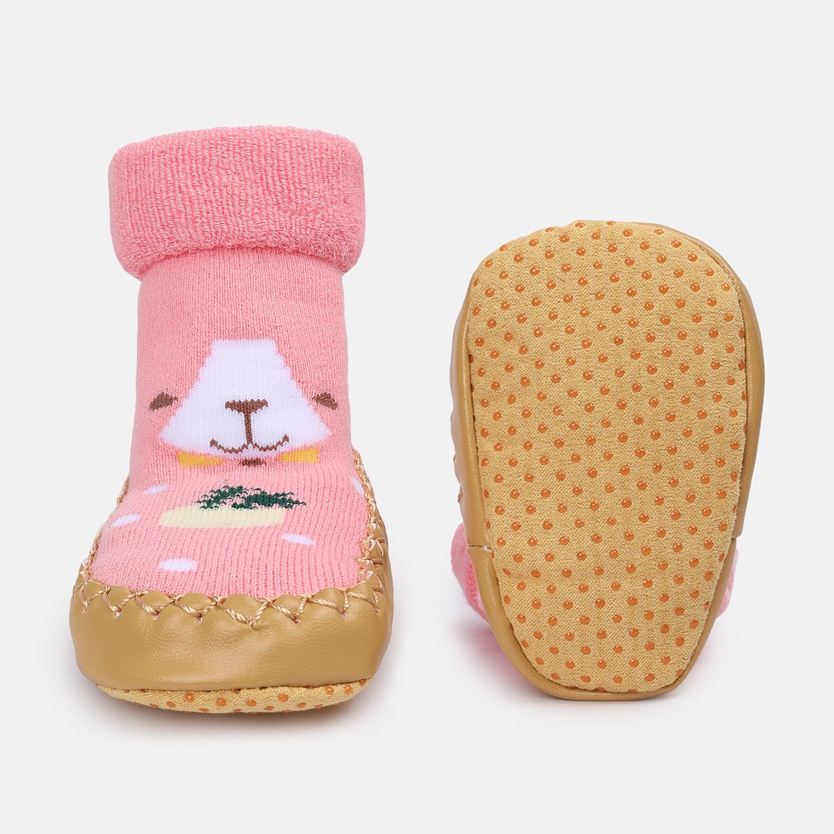 Girls Pink Moccains