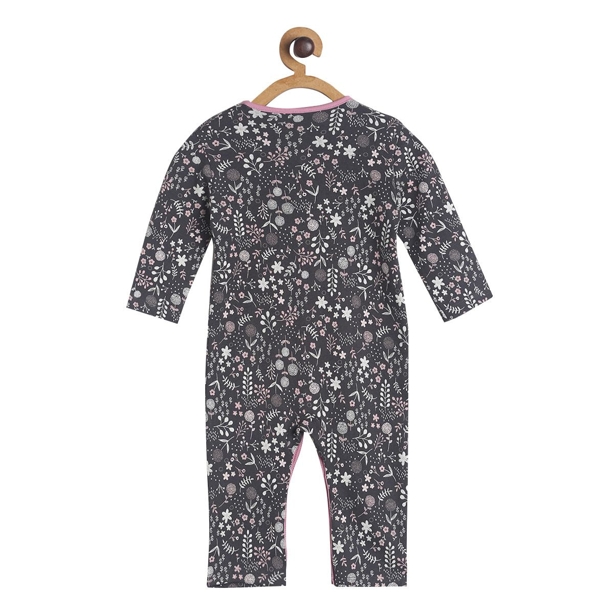 Pack of 2 romper - white & grey for New Born