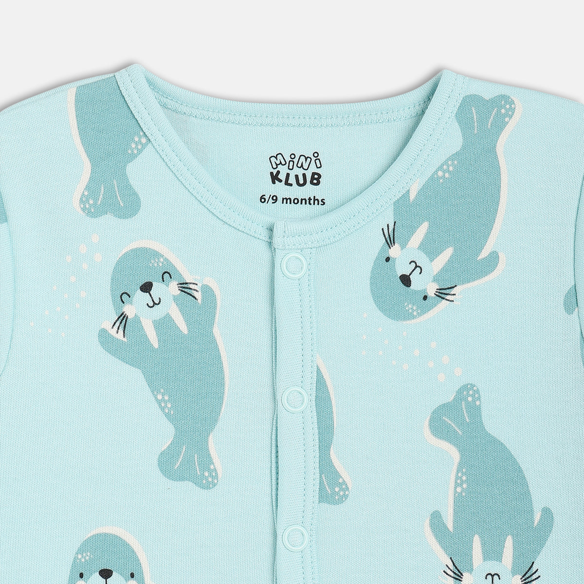 Boys White/Blue Short Sleeve Front Open Vest