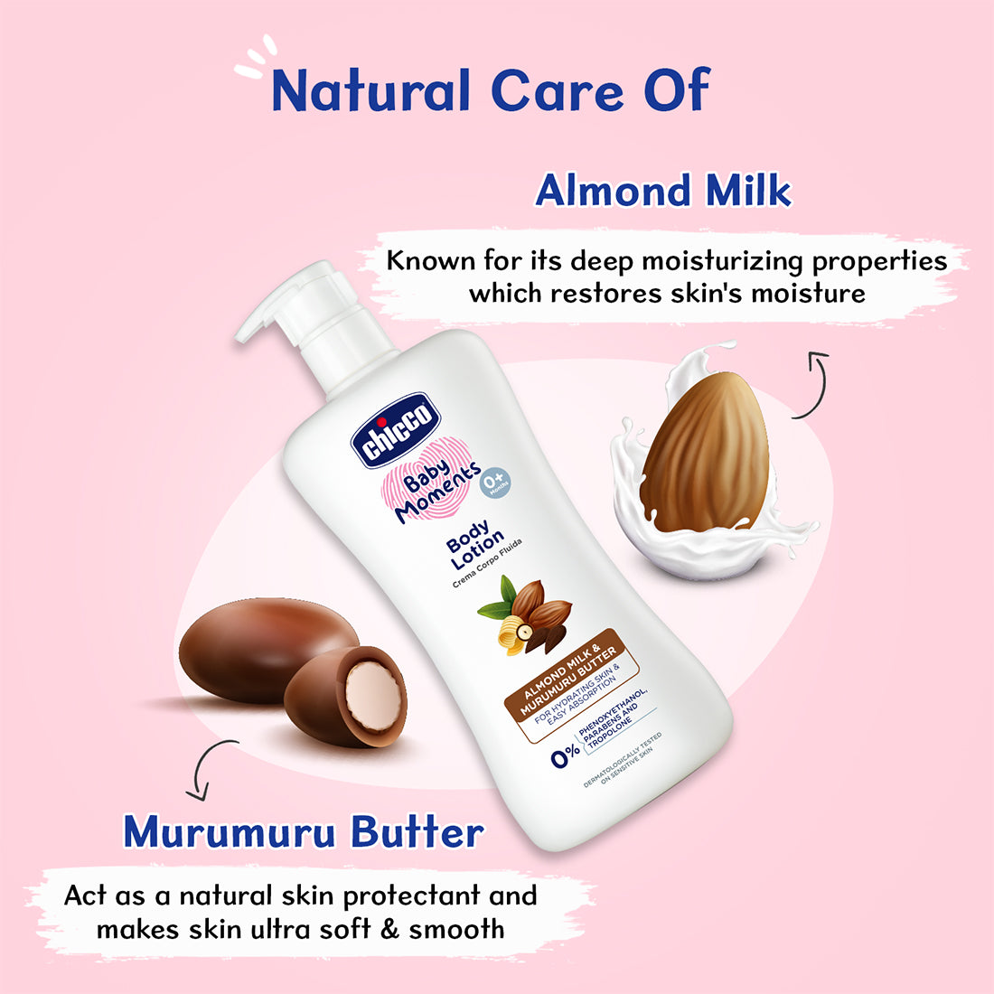 Chicco Baby Moments Body Lotion - 200 ml