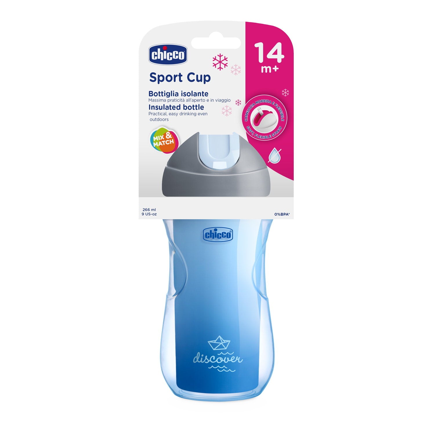 Chicco Sport Cup Boy Blue 14M+