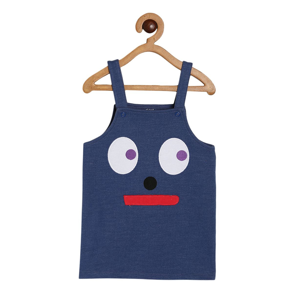Girls Blue Pack Of 2 Pinny Set