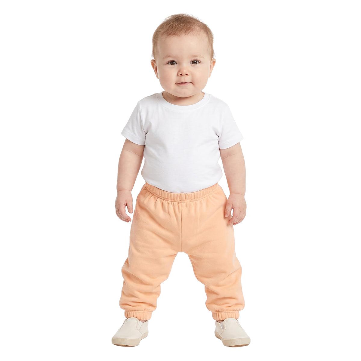Baby Boys Mint and Peach Knit Bottoms Pack of 2 Regular Fit Casual Wear