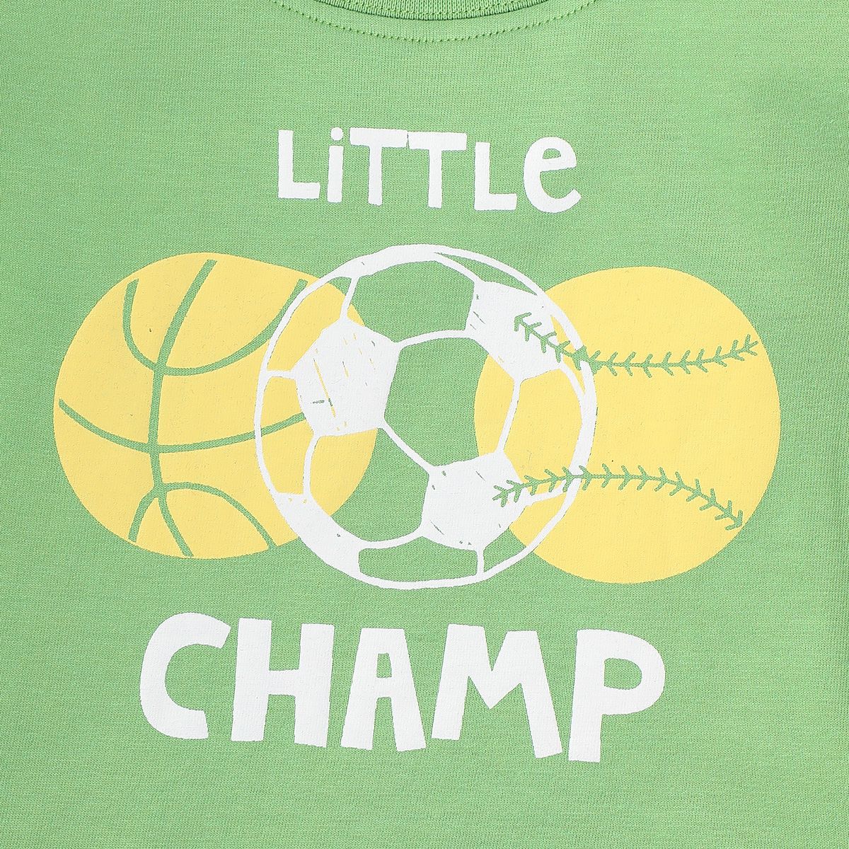 Boys Green Pack Of 1 T-Shirt