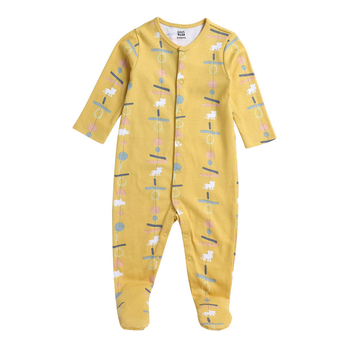 Boys Multicolor Pack Of 2 Sleep Suit