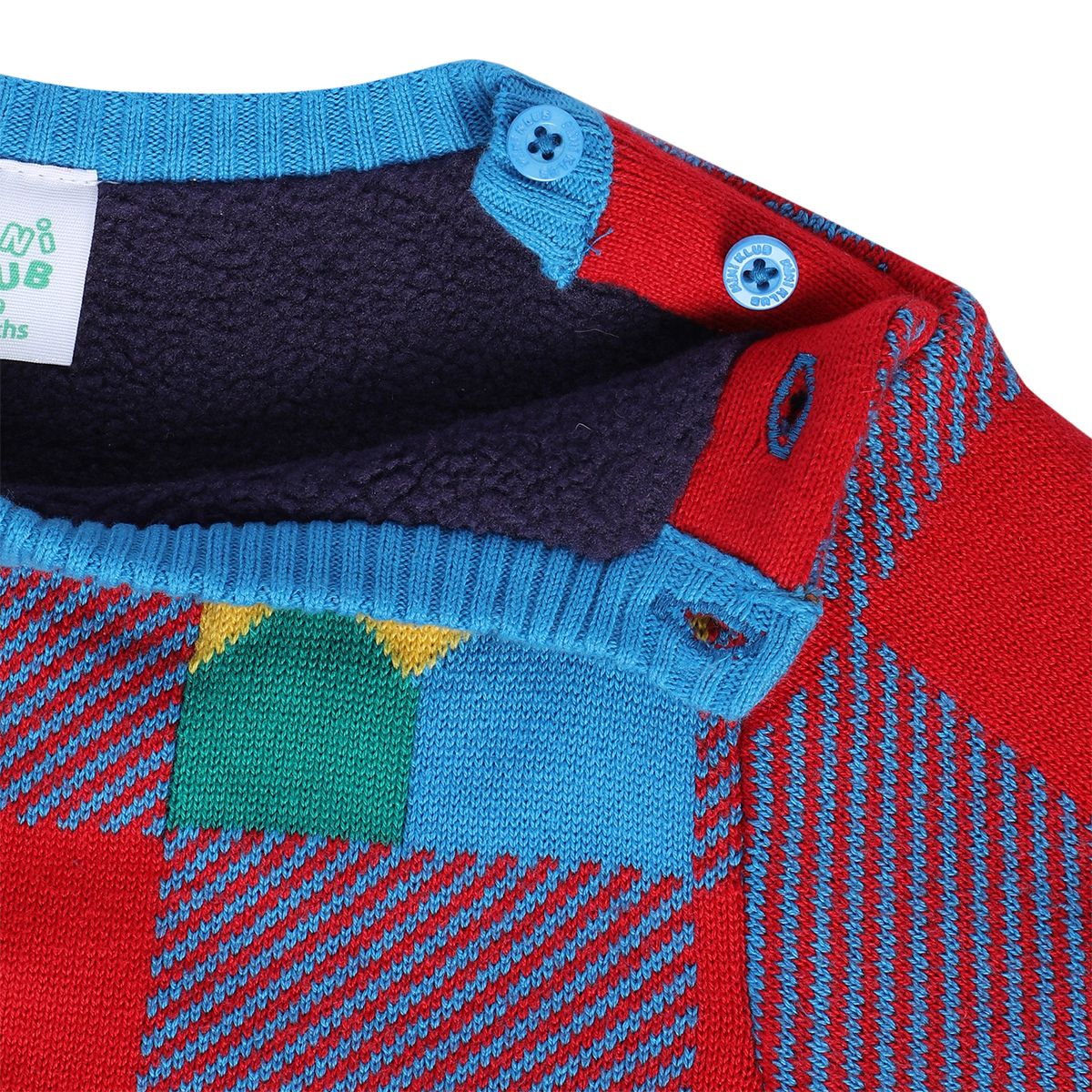 Boys Red Pack Of 1 Sweater